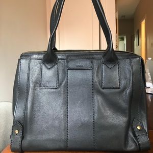 EXCELLENT COND. Fossil black leather purse